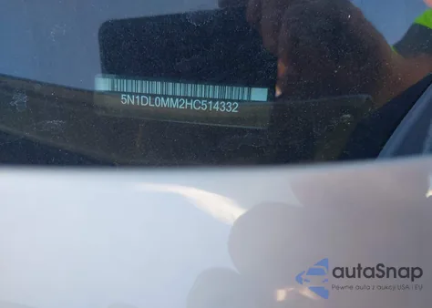 2017 Infiniti Qx60 from USA, damaged, VIN 5N1DL0MM2HC514332